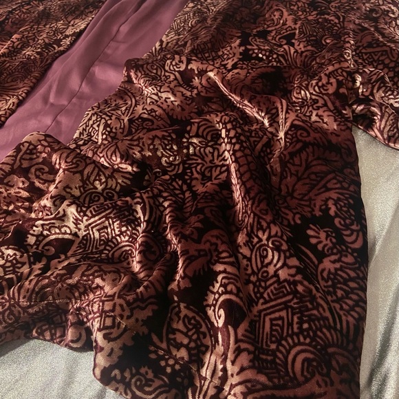 Plenty by Tracy Reece Velvet Drapey Cardigan - Picture 7 of 8